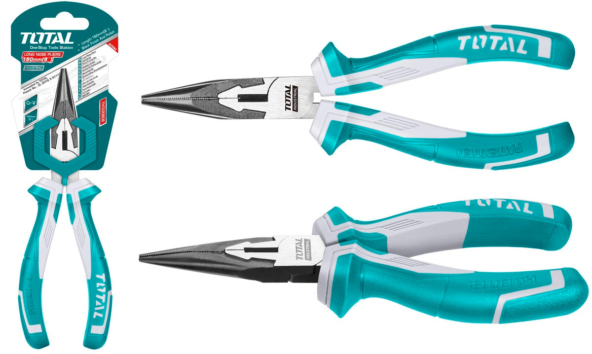 TOTAL Long nose pliers 6" (THT220606)