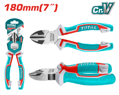 TOTAL Diagonal cutting pliers 7" (THT230706)