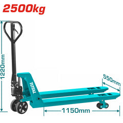 TOTAL Hand Pallet Truck 2.500Kg (THT301251)