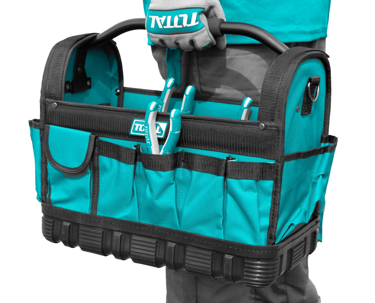 حقيبة أدوات 16 إنش | 21 جيب من توتال (THT36L01)