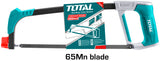 TOTAL 12″ Hacksaw, Adjustable Angle & Tension, Aluminum Handle