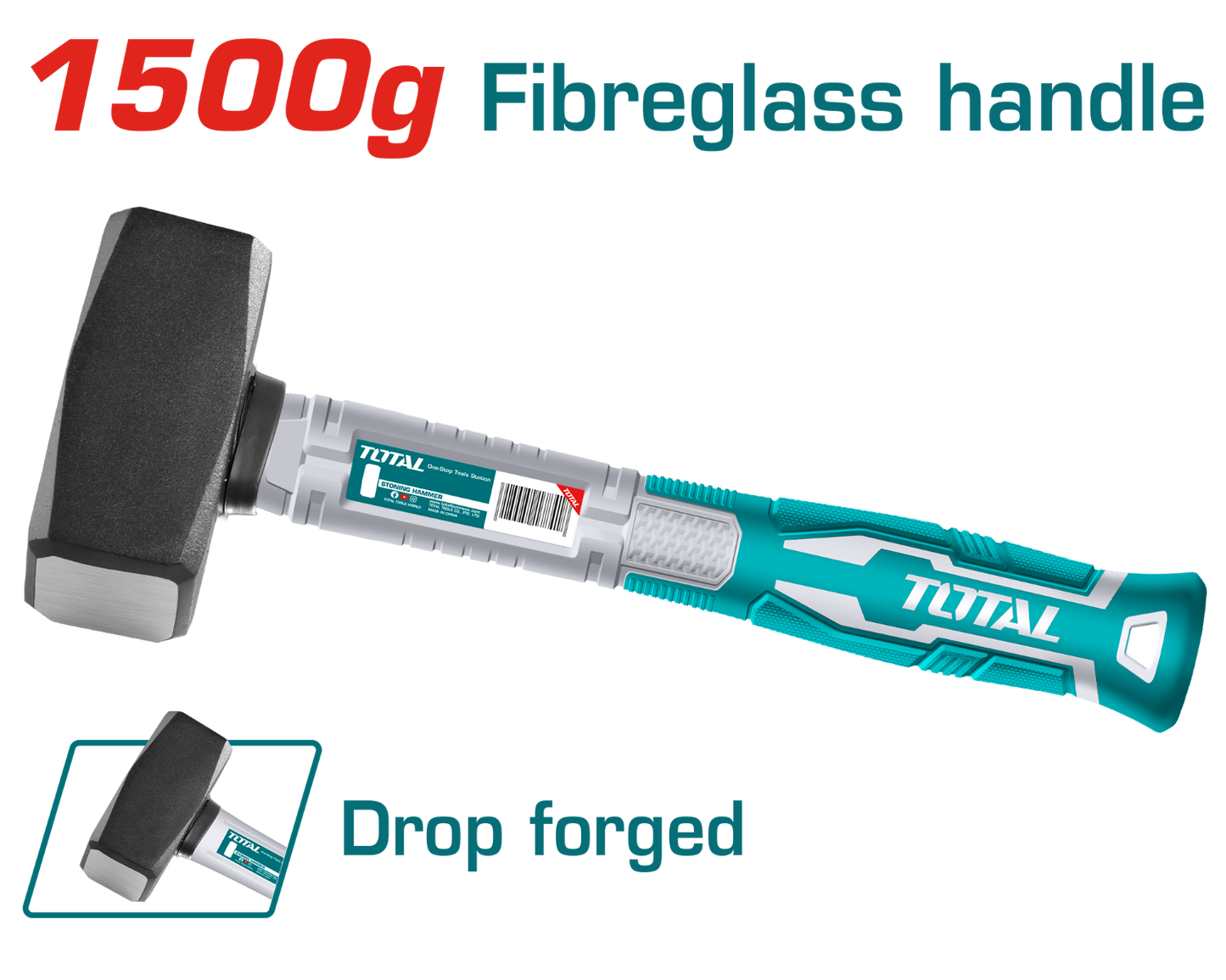 مطرقة نحت 1500 جرام من توتال – متانة وأداء احترافي