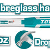 TOTAL 560g Claw Hammer | 20oz with Fiberglass Handle (THT73206)