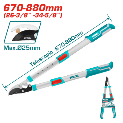 Total Telescopic Pole Branch Pruner – Effortless & Precise Trimming