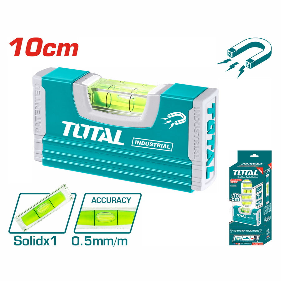 TOTAL Hand Level 10cm (TMT20105M) – Precision Leveling Tool