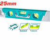 TOTAL Mini Spirit Level 225mm (TMT2267) – High Precision