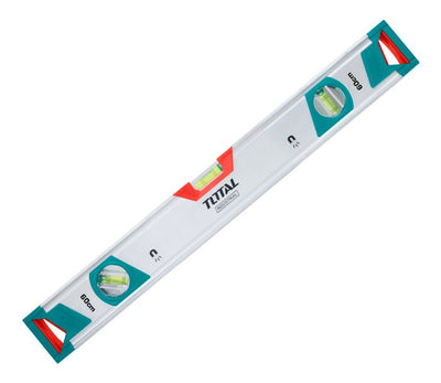 TOTAL 60cm Magnetic Spirit Level with 3 Vials (TMT26086M) – High Precision