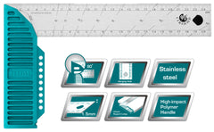 Total TMT61126 300mm | 12-inch Square Angle – High Precision & Reliability