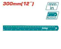 مسطرة قياس معدنية 30 سم من توتال (TMT633002) – دقة وجودة عالية