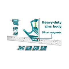 Total TMT653005 12” Magnetic Measuring Square – Precision & Stability