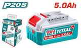 TOTAL P20S 20V 5.0Ah Lithium-Ion Battery Pack - TFBLI20531