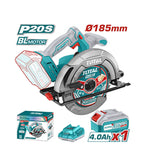 TOTAL Lithium-Ion circular saw 20volt (TSLI18511)
