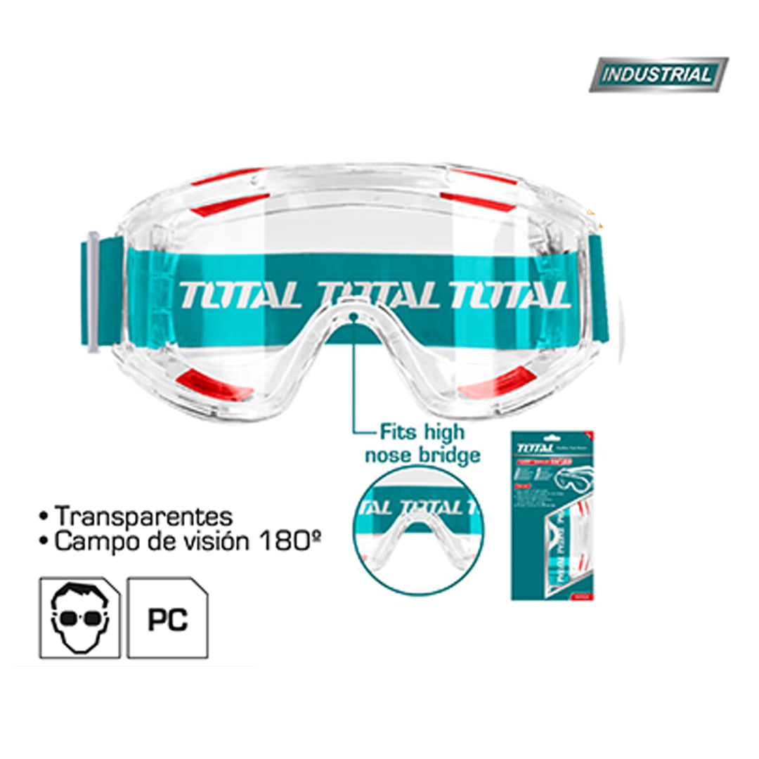 TOTAL Safety goggles (TSP309)