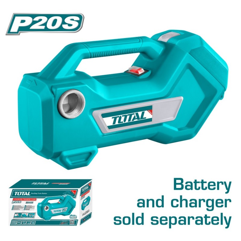 TOTAL Lithium-ion transfer pump 20V (TTPLI2001)