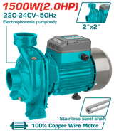 TOTAL Water pump 1500W (TWP2150026)