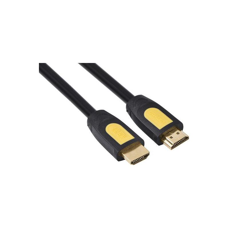 كابل HDMI دائري من UGREEN بطول 3 متر (أصفر/أسود) 10130