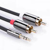 UGREEN 3.5mm Male to 2RCA Male Cable 3m (Black) AV116.
