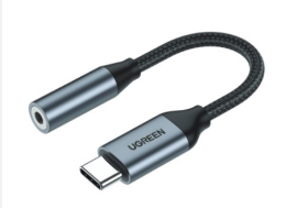 UGREEN Type C Male To 3.5mm Audio Adapter 0.10M - 30632