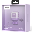 UGREEN Uno RG 65W 3-Port GaN Fast Charger EU Purple - 35291