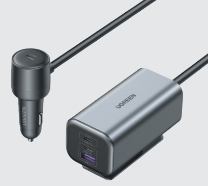 UGREEN 150W 4-Port GaN Fast Car Charger - 35571