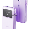 UGREEN Uno 10000mAh Power Bank 30W with Built-in Cable with Stand Purple - 35604B
