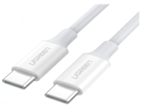 UGREEN Type C 2.0 Male To Type C 2.0 Male 5A Data Cable 100W White 2M - 60552