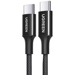 UGREEN USB-C to USB-C PD Fast Charging 100W Braided Cable 5A Max 1m black - 65249