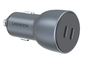 UGREEN Dual USB-C PD Fast Car Charger 60W - 70594