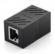 UGREEN RJ45 Network Keystone Jack Inline Coupler Female to Female 1pcs (Black)