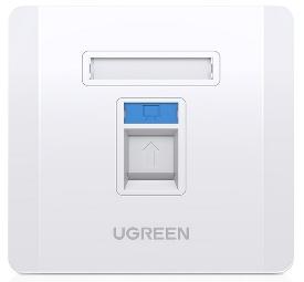 UGREEN Single-Port Wall Plate 1 pc