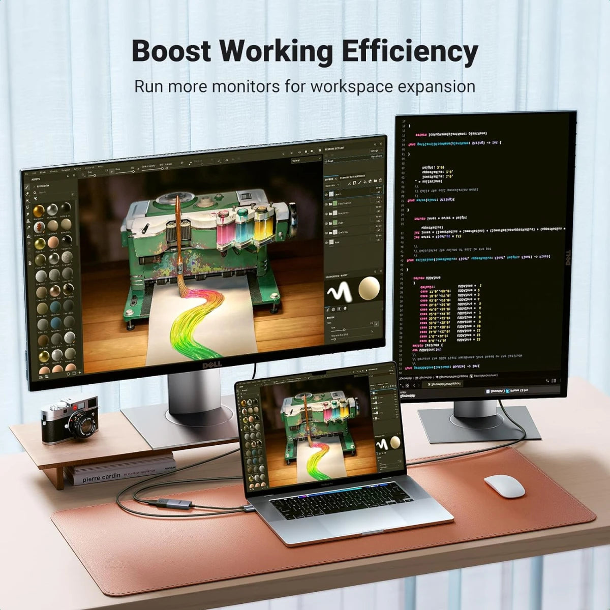 محول UGREEN USB-C إلى HDMI 2.1 بدقة 8K – فائق السرعة