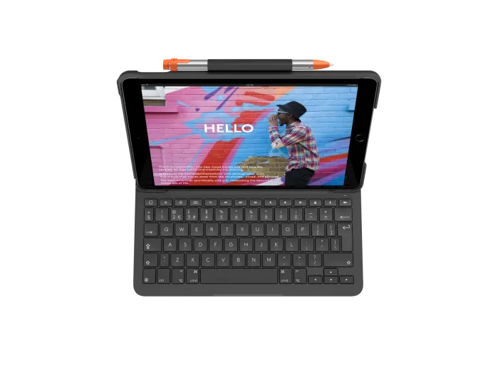 Logitech Slim Folio لوحة مفاتيح لجهاز iPad Air الجيل الثالث