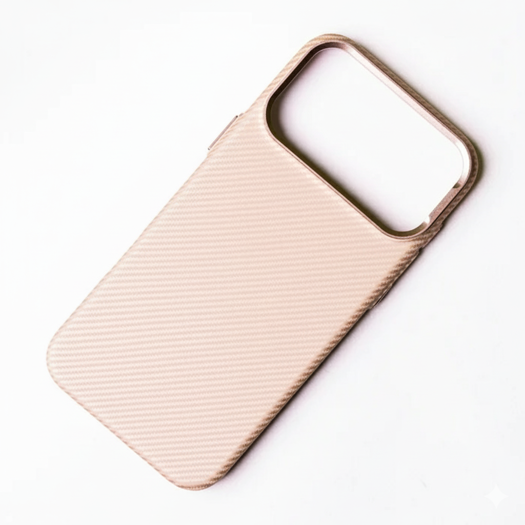 كفر دومو الصلب المصنوع من الكربون لهاتف iPhone 17 Pro Max | حماية أنيقة