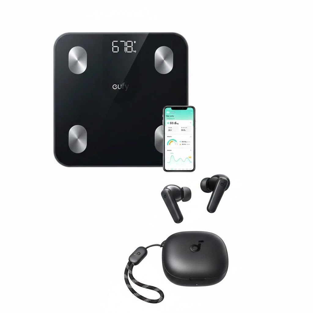Anker Bundle: Eufy A1 Smart Scale + Soundcore R50i Earbuds