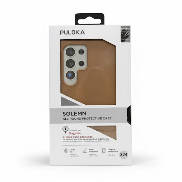 PULOKA SOLEMN All Round Protective Case S25 Ultra (MagSafe Compatible)