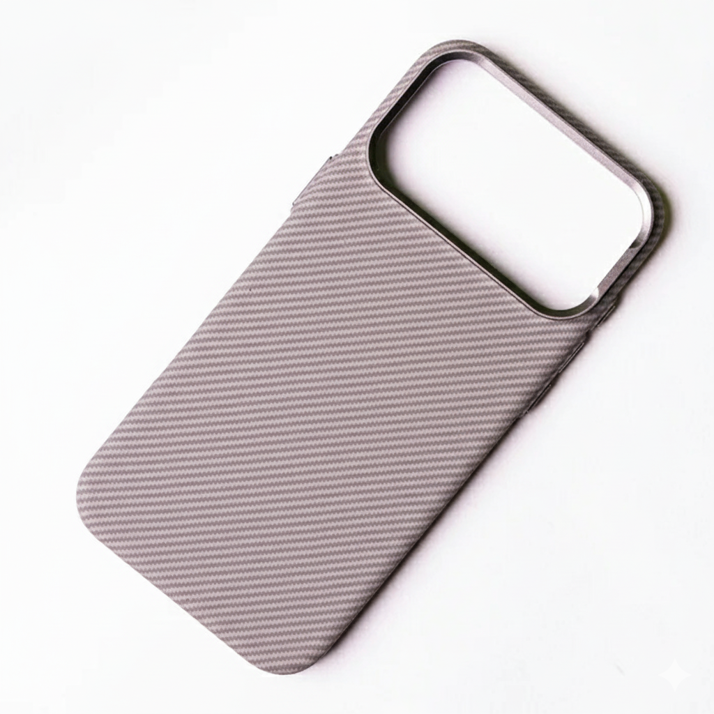 كفر دومو الصلب المصنوع من الكربون لهاتف iPhone 17 Pro Max | حماية أنيقة