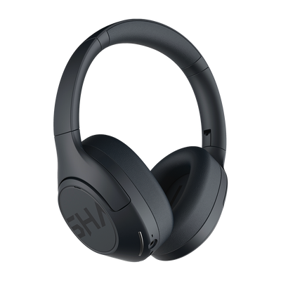 Black Shark V2 Wireless Over-Ear Headphones – 45dB ANC, 100-Hour Battery, Bluetooth 5.4 – Black