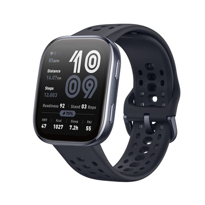 Amazfit Bip 6 Smartwatch – 1.97-inch AMOLED Display & Bluetooth Calling – Black