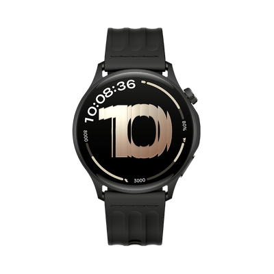 OnePlus Watch Lite Smartwatch – AMOLED Display & Fitness Tracking – Black