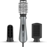 BaByliss 1000W 3-in-1 Air Styler, Ionic Frizz-Control, 50mm Volumising Brush, Smoothing Brush & Drying Nozzle, AS261SDE