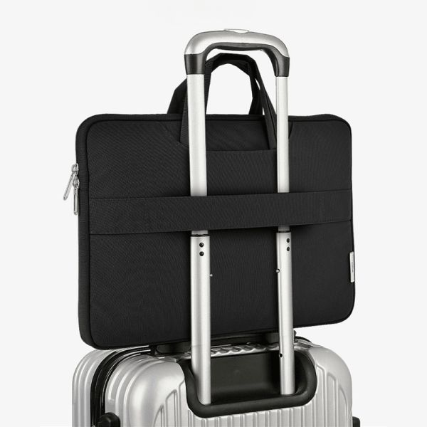 حقيبة يد ويوو فيفي للكمبيوتر المحمول مقاس 14 بوصة - أسود