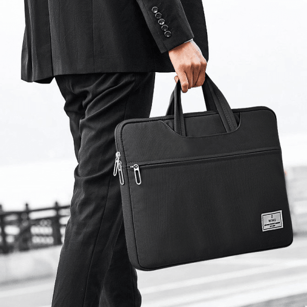 حقيبة يد ويوو فيفي للكمبيوتر المحمول مقاس 14 بوصة - أسود