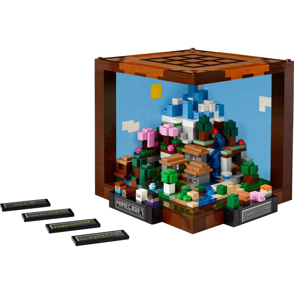 LEGO Minecraft طاولة الحرف 21265 – للأعمار 18+