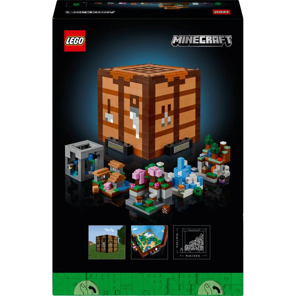 LEGO Minecraft طاولة الحرف 21265 – للأعمار 18+