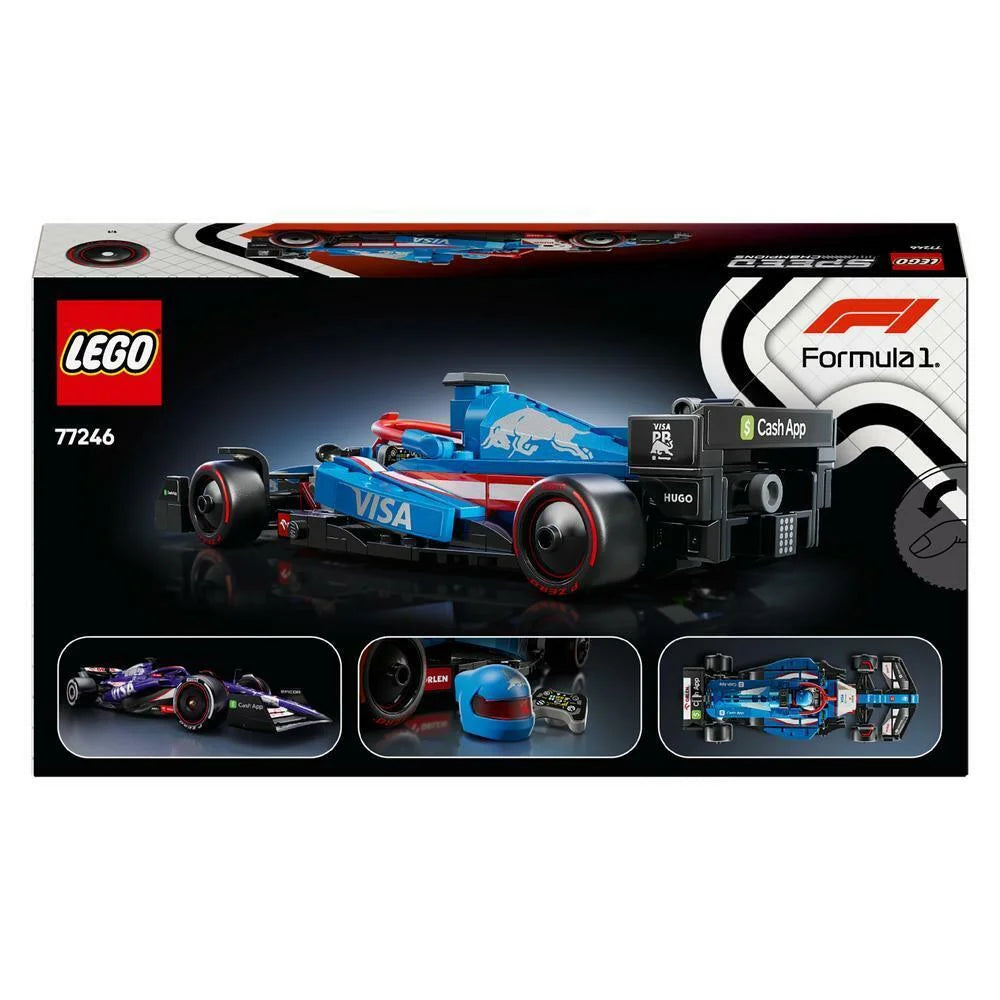LEGO سبيد تشامبيونز - سيارة F1 Visa Cash App RB VCARB 01