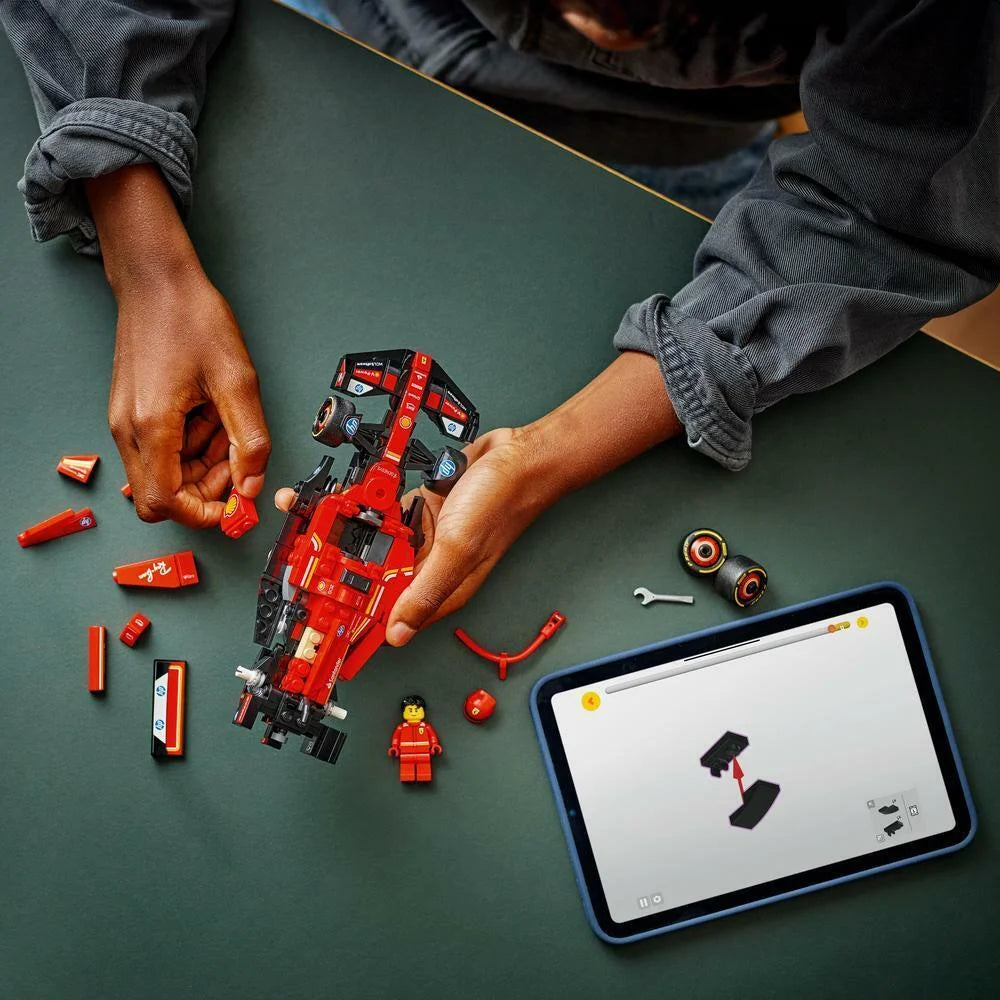 LEGO سبيد تشامبيونز - سيارة Ferrari SF-24 F1 للسباقات