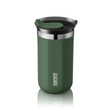 كوب السفر WACACO Octaroma Lungo معزول مفرغ من الهواء، 300 مل/10 أونصات، غطاء مانع للتسرب – أخضر بومونا
