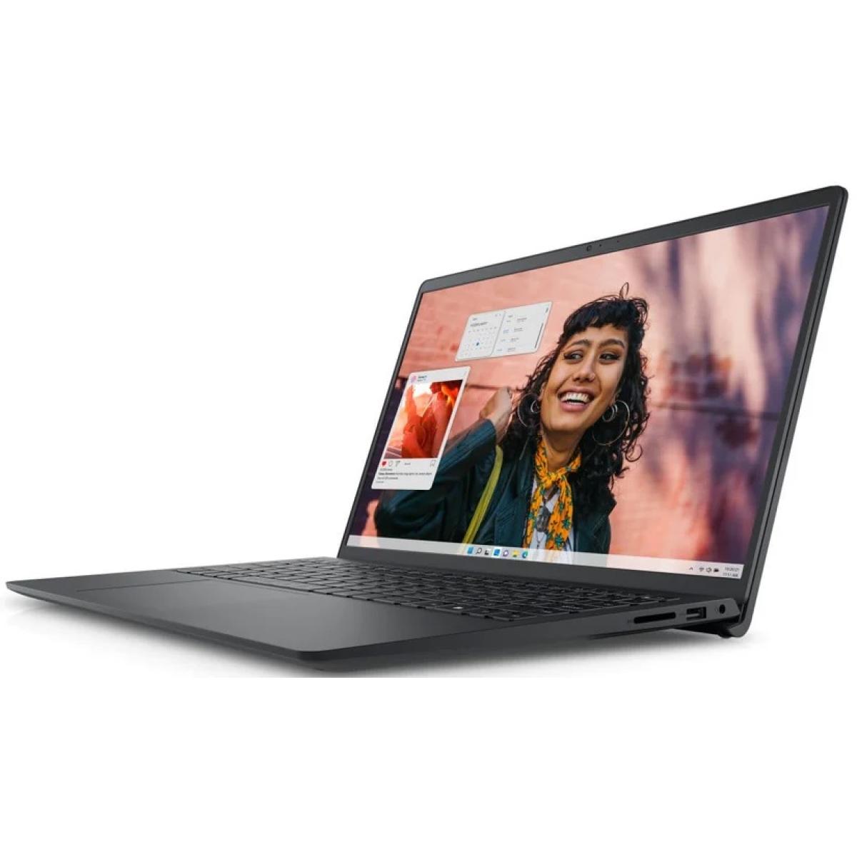 Dell Inspiron 15 3530 15.6" FHD WVA @120Hz, 13th Gen Intel Core i5-1334U, 8GB RAM DDR4, M.2 512GB PCIe NVMe, Intel UHD Graphics, Carbon Black Business Laptop
