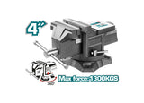 TOTAL Tools THT6146-Bench vise 4"