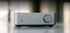 WiiM Vibelink Amp Stereo Power Amplifier, 100W per Channel at 8 Ohms - Space Grey